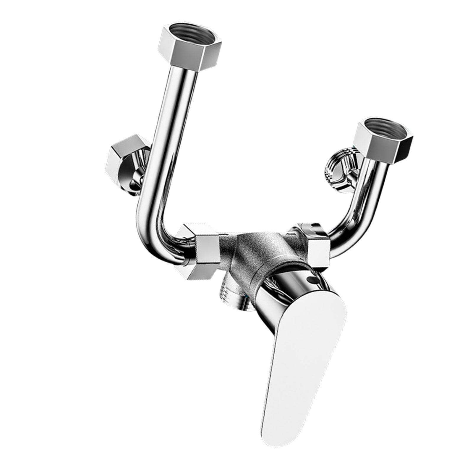 

Электрические U-образные смесительные клапаны для душа Конструкции из нержавеющей стали Смесительные клапаны Выходы для холодной и горячей воды Адаптер B