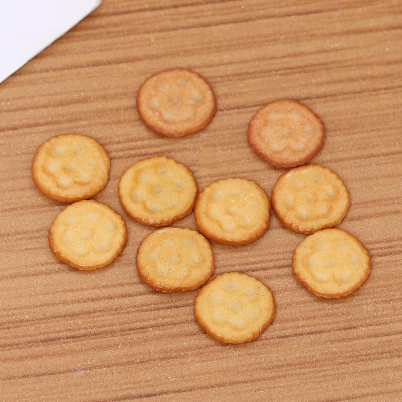 Mini 1/6 Scale Miniature Dollhouse Cookies With Boxes Pretend Play Food
