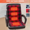 5V USB Heating Pad Seat Warmer 3-Level Foldable Heater Cushion Fold Heated Seat Mat for Winter Outdoor Sports Fishing No Battery