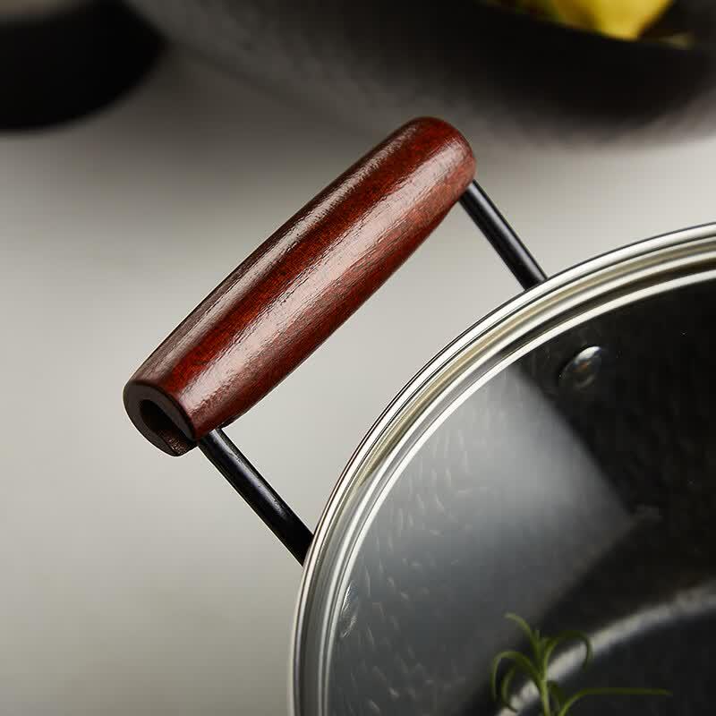 LOCK&LOCK Recall 304 Stainless Steel Non-stick Wok Set
