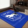 Town Football Club Crest Printed Office Carpet Chair Cushion  Entryway Rug, Rugs for Living Room, Bedroom Christmas gifts