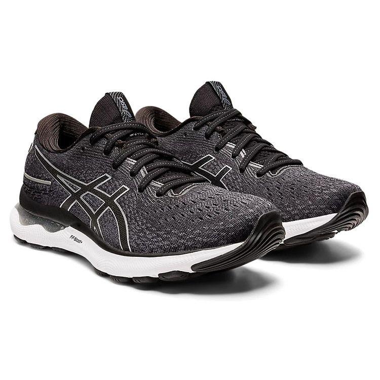 Asics Gel Nimbus 24 Svart Ren Sølv Dame Sneakers 1012B201-001