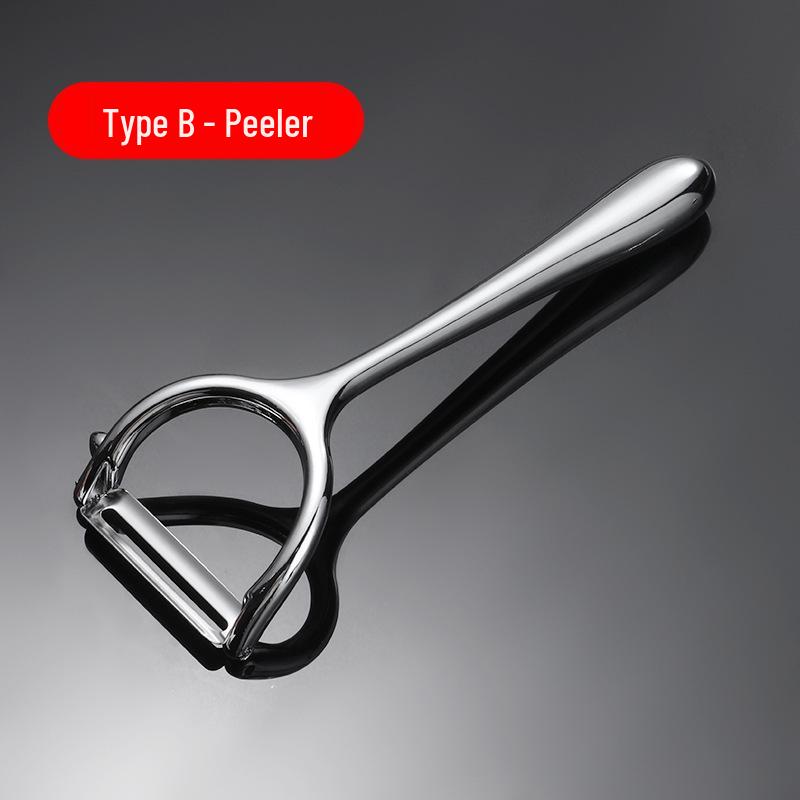 Stainless Steel Zinc Alloy Fruit and Potato Peeler - Kitchen Tool