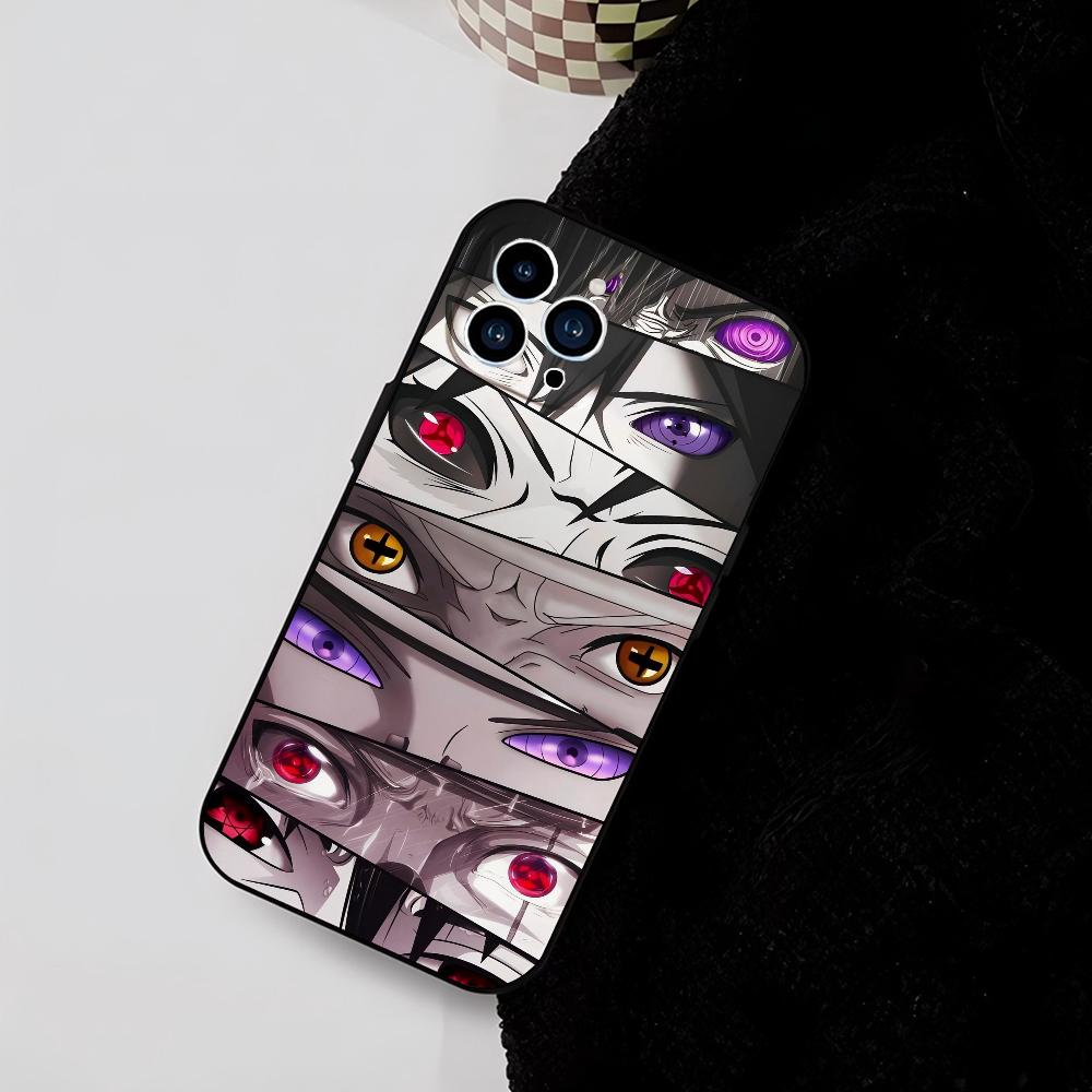 Anime N-NarutoS Phone Case Silicone Soft For IPhone 16 15 14 13 12 11 Plus Pro Max Plus