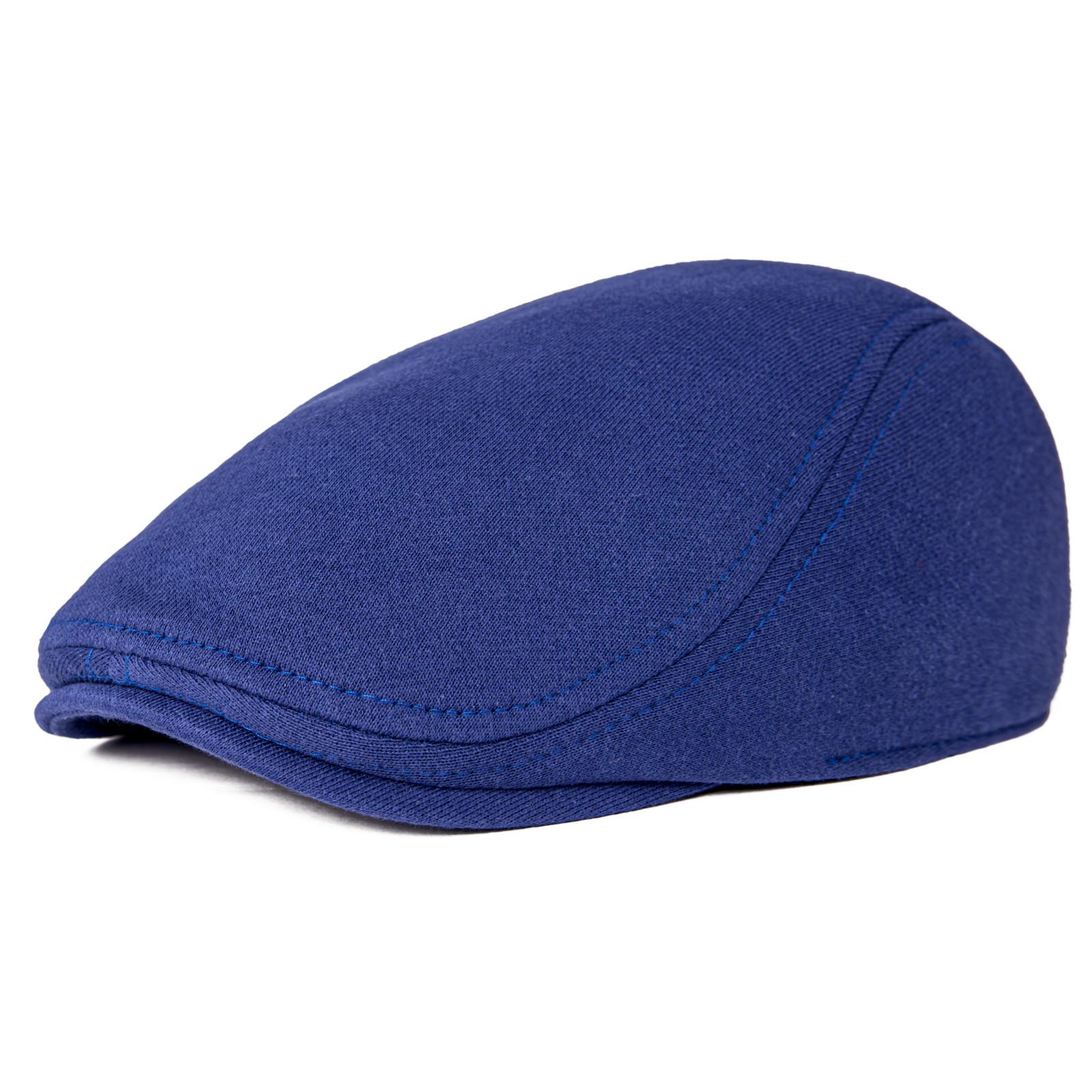 

VOBOOM Cotton Men Women Flat Cap Driver Retro Vintage Soft Boina Casual Baker Newsboy Caps Cabbie Hat for Male 58-60 cm небесно-голубой