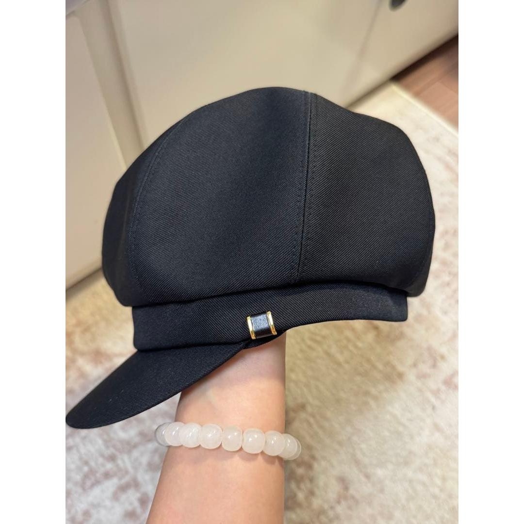 Used CA4LA cap black new unused shopper included