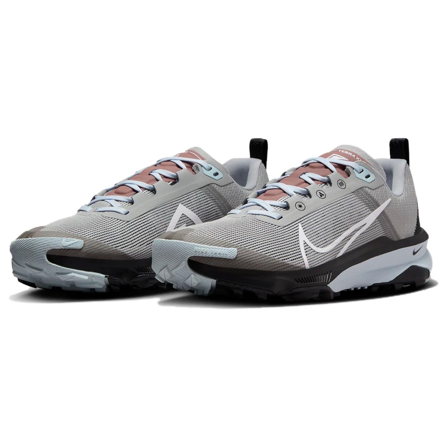 Nike React Terra Kiger 9 Светло-дымчатый серый Черный Ледниковый синий Белый (Женский) — фото 3