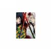 Japanese Anime Demon Slayer Passport Cover Unisex Students Travel Passport Holder Wallet Women Leather Credit Card Holder Case