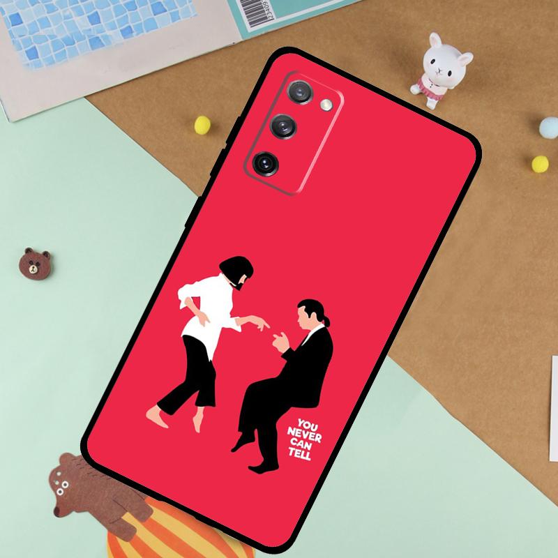 

Pulp Fiction Soft Case For Samsung Galaxy S24 Ultra S9 S10 S20 S22 S23 Plus S21 FE S25 Ultra Funda Cover Galaxy S24