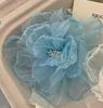 New Sweet Mesh Flower Hair Clip Women Girls Side Section Bangs Hairpin Seaside Vacation Photo Hair Accessories