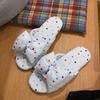 Womens Linen Slipon Slippers With Bow Knot And Non Slip Tpr Sole For Home Comfort