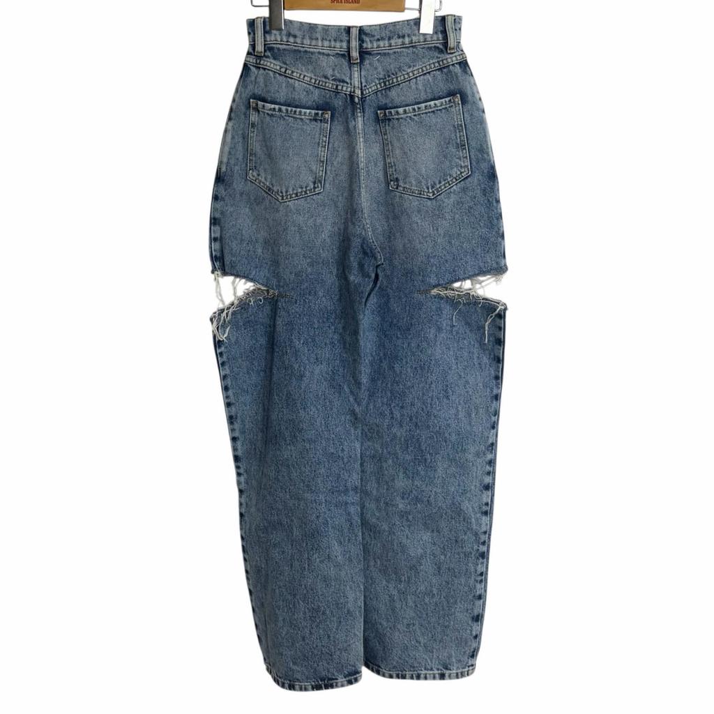 Used Maison Margiela S51LA0051Denim pants Indigo Women