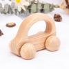 Wooden Material Baby Wooden Toys Handmade Stacking Blocks Van Montessori Toys  Children