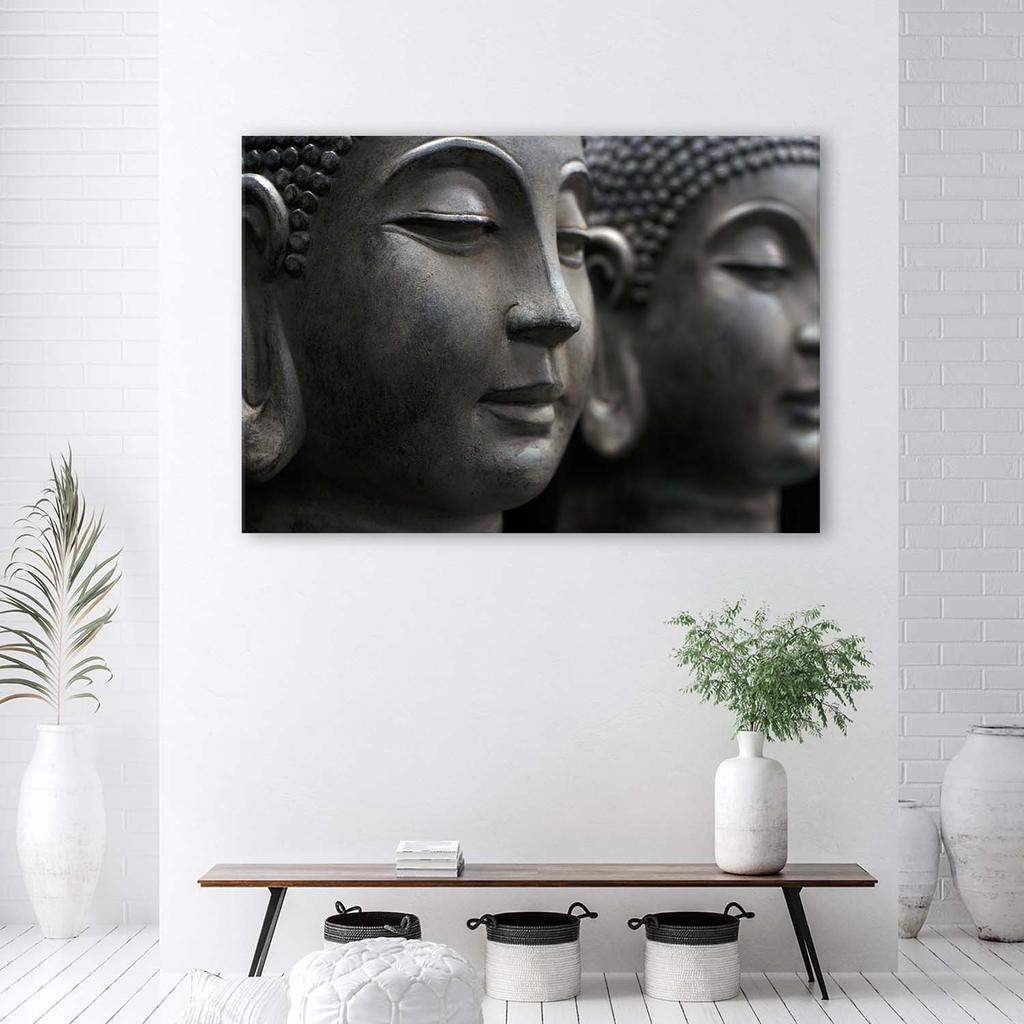 Canvas print, Feng Shui Buddha Figures