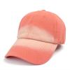 Adjustable Gradient Color Baseball Cap Quick Dry Snapback Hat Ponytail Outdoor Sports Hat  Hiking