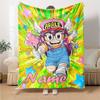 Customiz Name Personality Arale Norimaki Blanket Soft &Warm Sofa Office Bed Travel Lunch Break Blanket, Gift Suitable for All Seasons