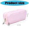 Expanding Pencil Case Big Capacity Pen Pouches Double Layered Pencil Bag Travel Makeup Pouches for Office School Travel
