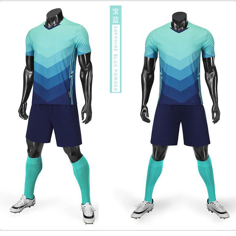 Men's Football Training Suits, Printed Uniforms, Sportswear for All Ages, Soccer Jerseys
