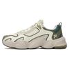 Fusion Fabric Synthetic Leather Versatile Simple Shock Absorbing Wear Resistant Low Top Dad Shoes Men Sneaker White T12M341617FVS