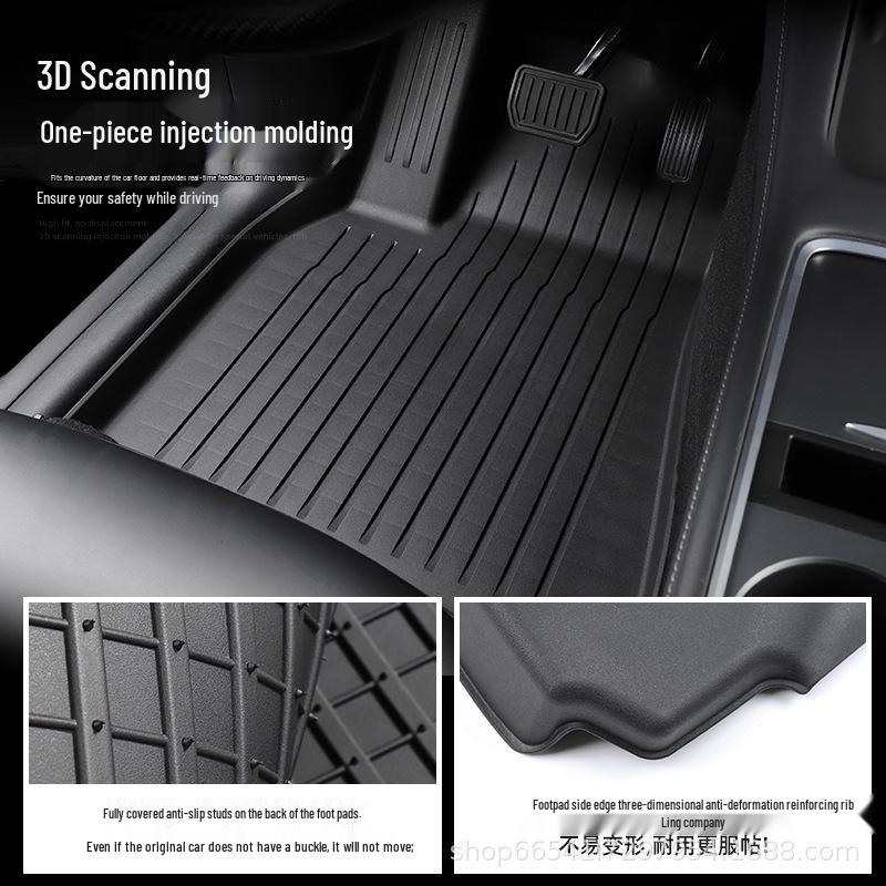 High-Side Wear-Resistant TPE Waterproof Floor Mats for Jiminy Suzuki Jimny