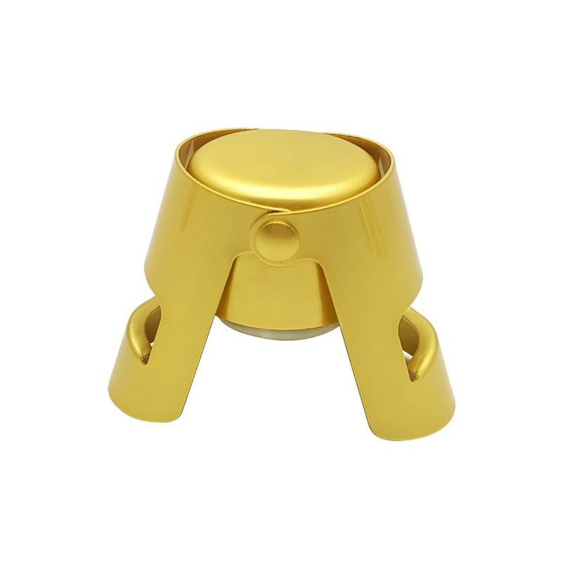 Wine Bottle Stopper Wine Beer Bottle Cork Plug Stainless Steel Champagne Sparkling Stopper Bar Tools 1PC Sealing Bottle Cap