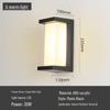Waterproof LED Outdoor Wall Light for Staircase, Terrace, Corridor, Garden, Villa, or Aisle.