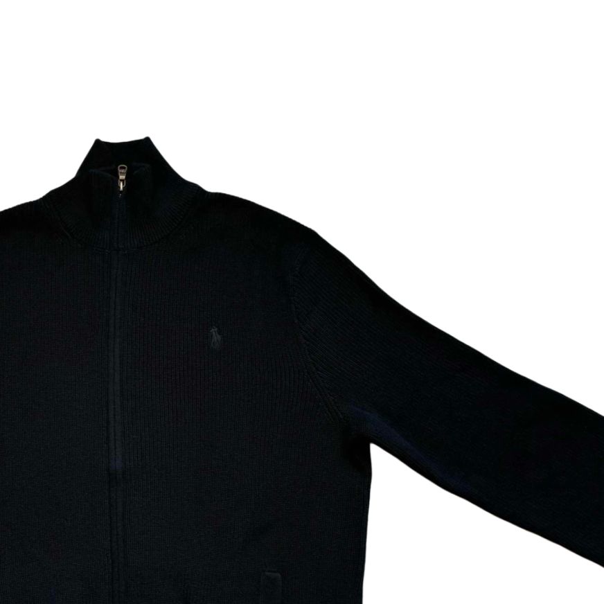 Polo Ralph Lauren Solid Color Zip Collar Long Sleeve Knit Sweater Men Sweater MNPOSWE16820079-001