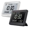 LCD Screen Hijir Gregorian Calendars Muslim Prayer Multi-languages Azan Desktop Worship Alarm Clock Electronic Wall Clock