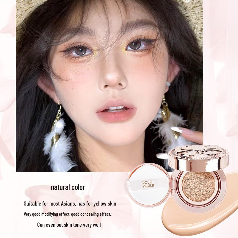 

Водостойкий Легкий Кушон-консилер: Дышащая, Стойкая, Не скатывающаяся, Кремовая основа. естественный