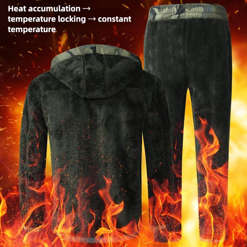 New Winter Velvet Labor Insurance Work Clothes, Camouflage Clothes, Electric Welding Factory Clothes, Autumn and Winter Military
