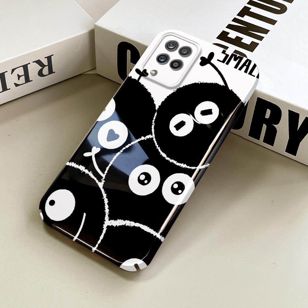 Husă de telefon cu film all-inclusive, design de modă desen animat, carcasă dură cu acoperire completă, husă cu protecție pentru cameră pentru Samsung Xiaomi Poco Redmi Infinix Tecno