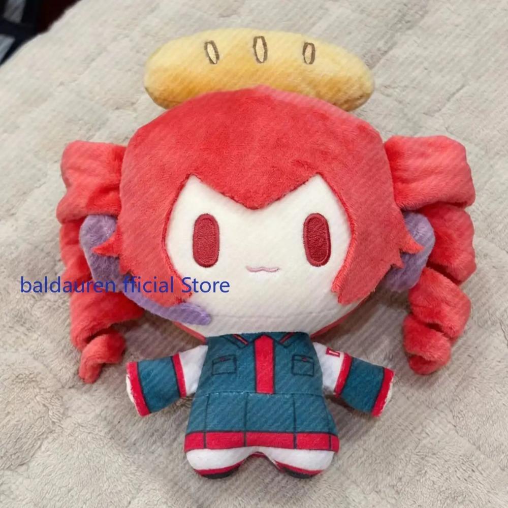 Anime Game Kasane Teto Cosplay Soft Body Puppet 10CM Plushies Figures Mascot Backpack Pendant Plush Keychain Girl Birthday Gift