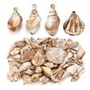 5-10pcs/lot Ocean Series Acrylic Pendant Conch Scallop Shell Shape Beads Charms For Jewelry Making DIY Necklace Earring Keychain