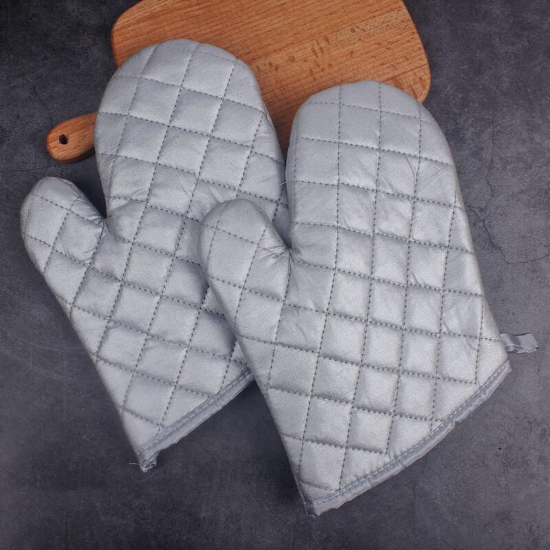 

Chang Baosen Thickened Heat Resistant Cotton Baking Gloves (2 Pairs)