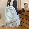 Schoolbag1011 New High-value Star Backpack Female Student Large-capacity Lightweight Schoolbag Campus Travel Backpack