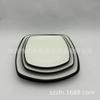 Melamine Condiment Dish: Two/Three Compartments for Japanese/Korean Cuisine - Hot Pot, BBQ Dipping, Soy Sauce, Spoon, Imitation Porcelain
