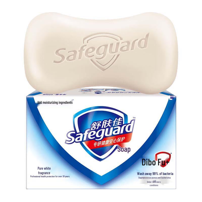 

Твердое мыло Safeguard Pure White с ароматом