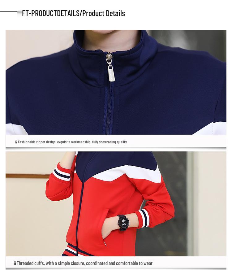 Unisex British Style School Uniform: Spring & Autumn Sports Suit for Children