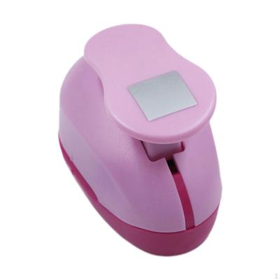 25mm Square Punch for Crafting Random Color Hole Cut Paper Puncher Craft Wedding Card