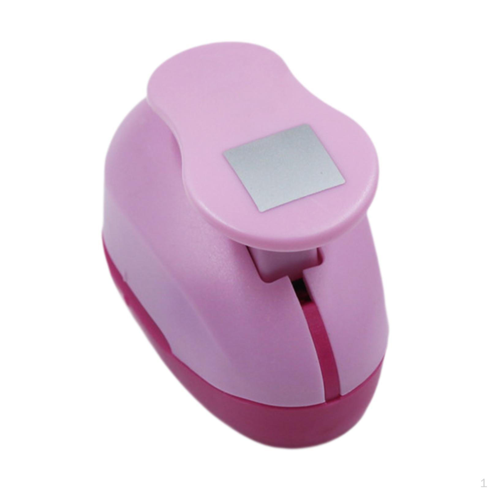 

25mm Square Punch for Crafting Random Color Hole Cut Paper Puncher Craft Wedding Card