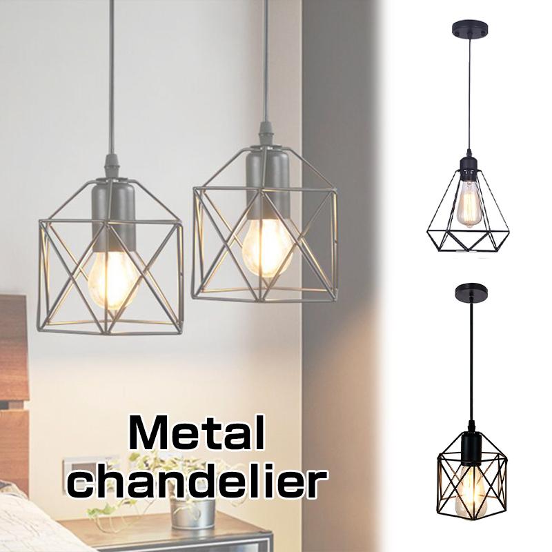 Retro Simple Modern Metal Ceiling Light Shade Pendant Light  Shade Nordic Dining Room Table Lamp Bar Industrial Style Lampshade