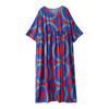 DIMANAF Plus Size New 2025 Women Summer Dress Basic Casual Long Fashion Loose Vintage Beach Dress
