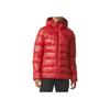 Adidas Brand Logo Embroidered Plain Hooded Down Jacket Men Outerwear BR8847