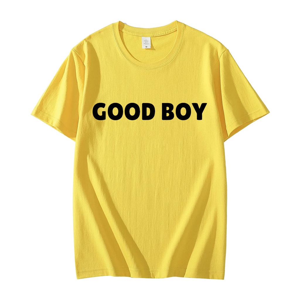 Good Boy Funny Meme TShirt Mens Women Cute Sarcastic Short Sleeve T Shirts Summer Fashion Casual Oversized TShirts Streetwear