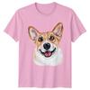 Watercolor Corgi Dog TShirt Corgi Dog Lovers Birthday Gift For Him And Her