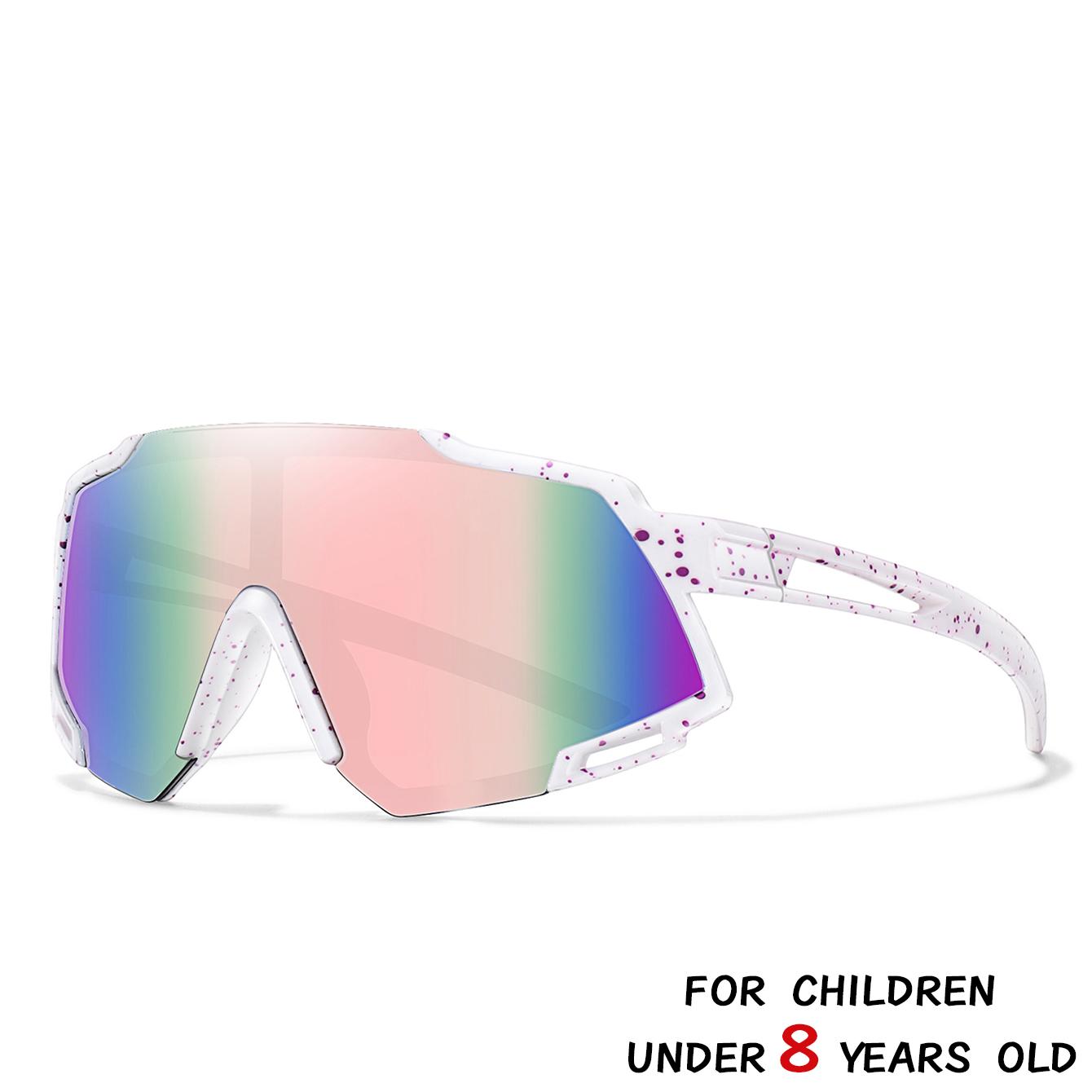 

Kids Windproof Cycling Goggles Boys Girls Baseball Sunglasses Outdoor Sports Eyewear for Bicycle Riding Youth