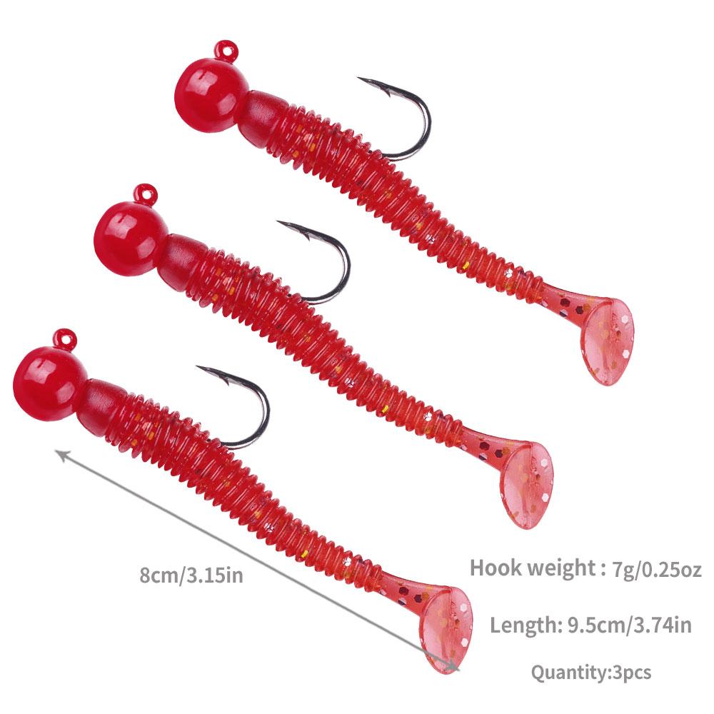 

мягкие приманки с джиг-головкой джиг-головка для троллинга Морская зимняя приманка для рыбалки Мягкая приманка Искусственная блесна Резиновые приманки