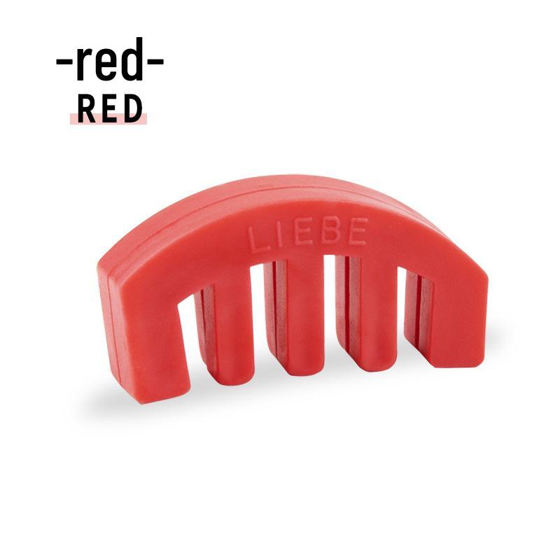 

Five-Prong Rubber Violin Mute Silencer червоний