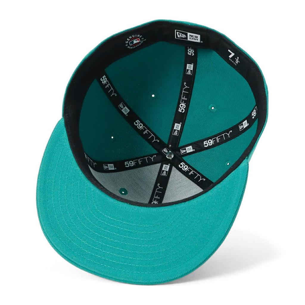 NEW ERA Cap MLB Los Angeles Dodgers Aqua 59Fifty 7 1/2