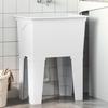 Laundry Tub White 59x41x75 Cm Resin